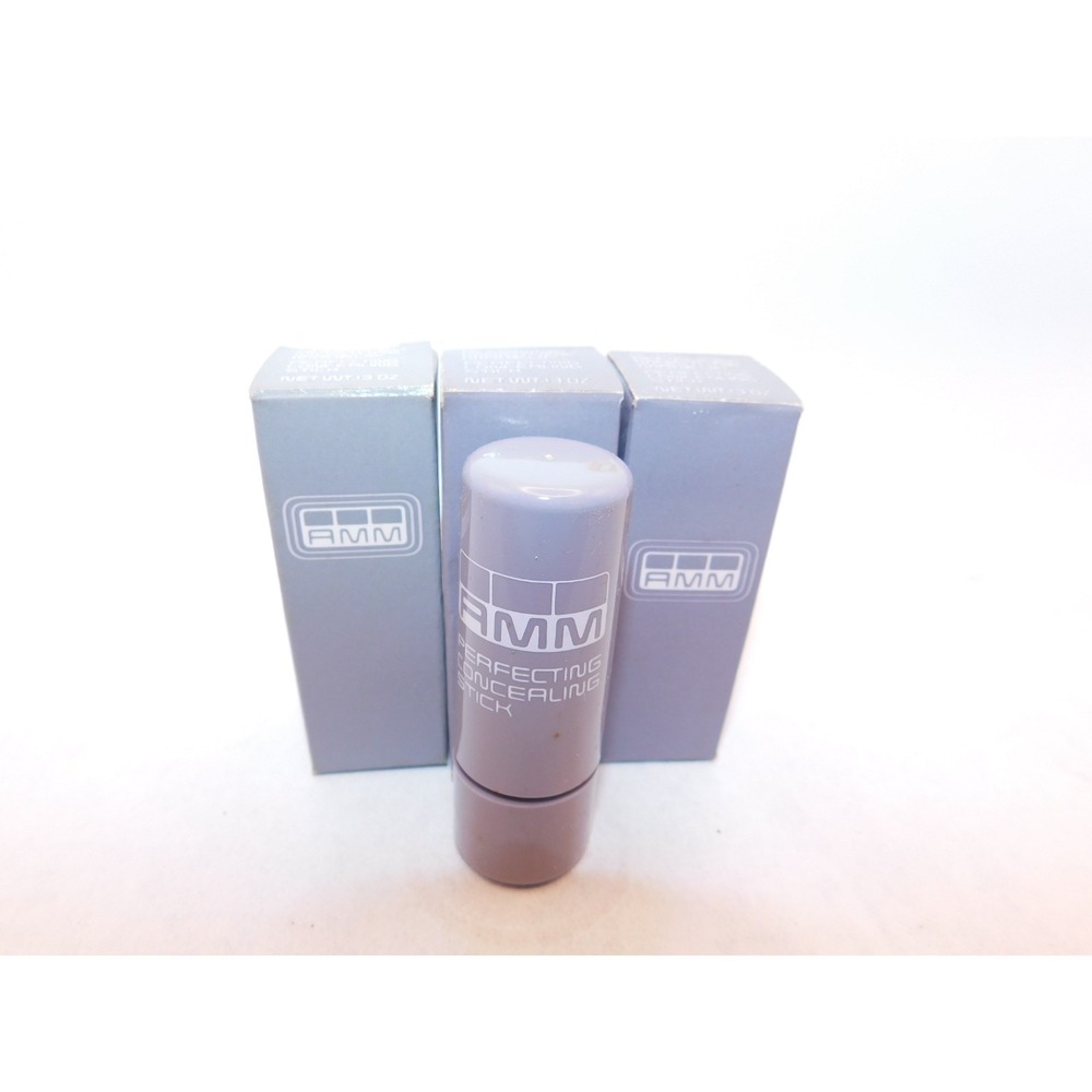 3 Vintage Avon Advanced Moisture Makeup Perfecting Concealer Stick Light .13oz